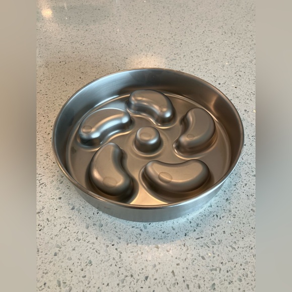 Slow Feeder Dog Bowl & Interactive Treat Dispensing Dog Toy (set). Like new! - Picture 3 of 10